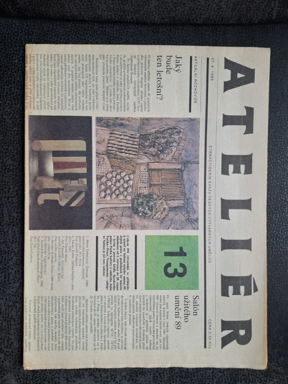 Ateliér - 27.6. 1989 - 13/1989