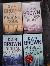 Deception point - The da Vinci code - Digital Fortress - Angels and demons - Dan Brown
