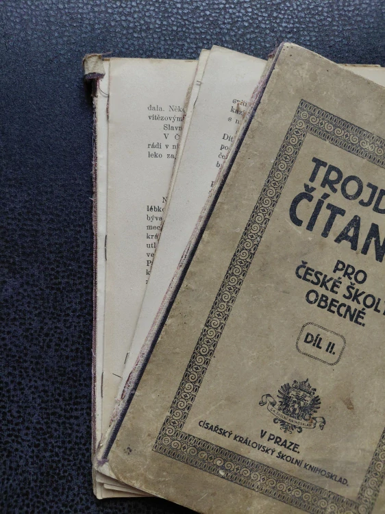 Trojdílná čítanka pro české školy obecné - díl II - pro 4. a 5. školní rok