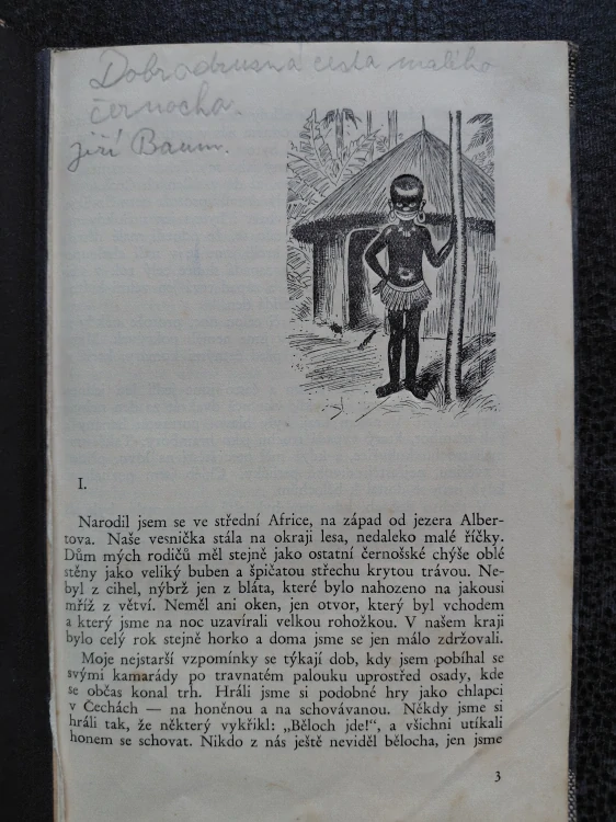 Dobrodružná cesta malého černocha - Jiří Baum