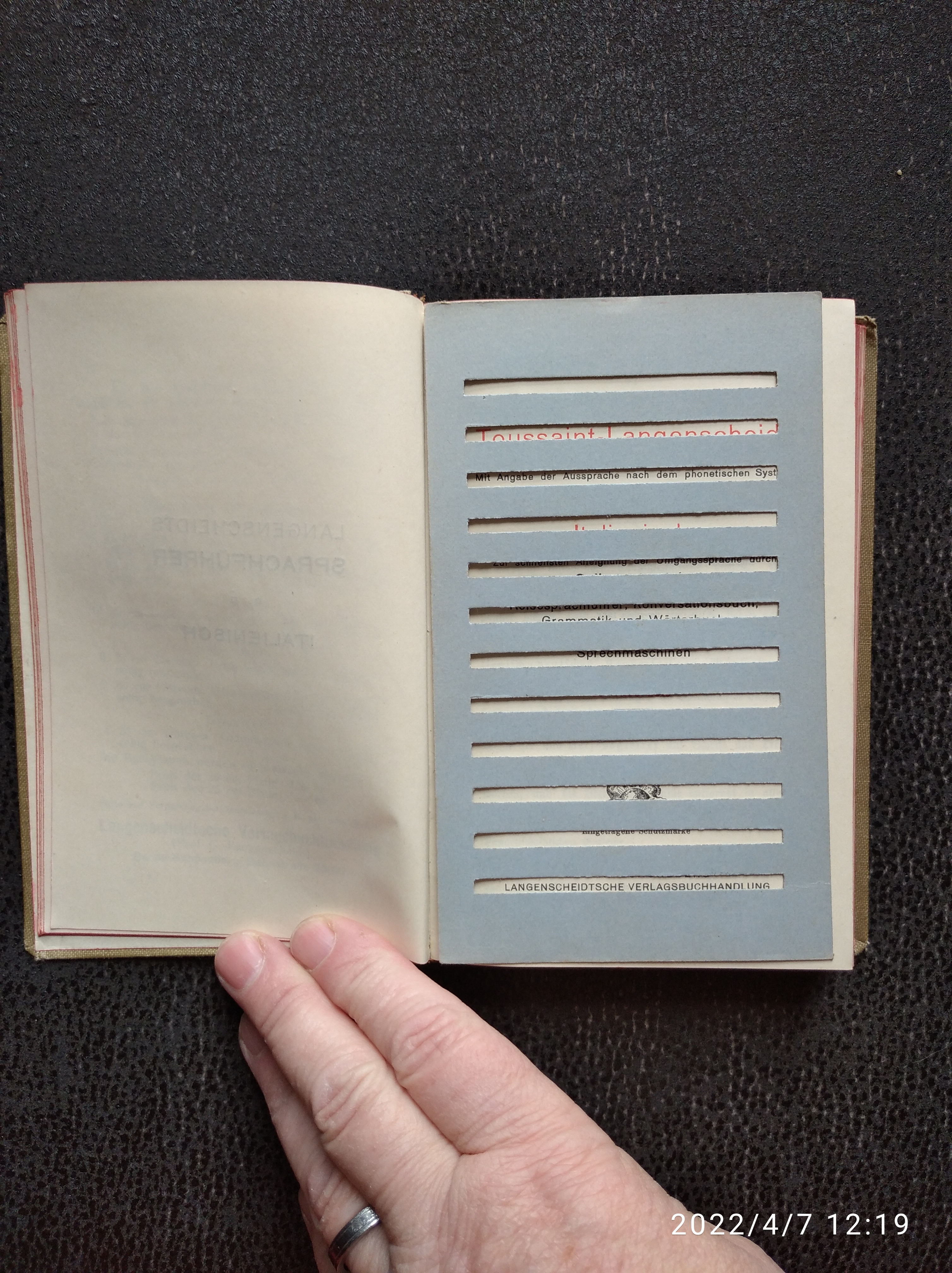 Der kleine Toussaint Langenscheidt Italienisch