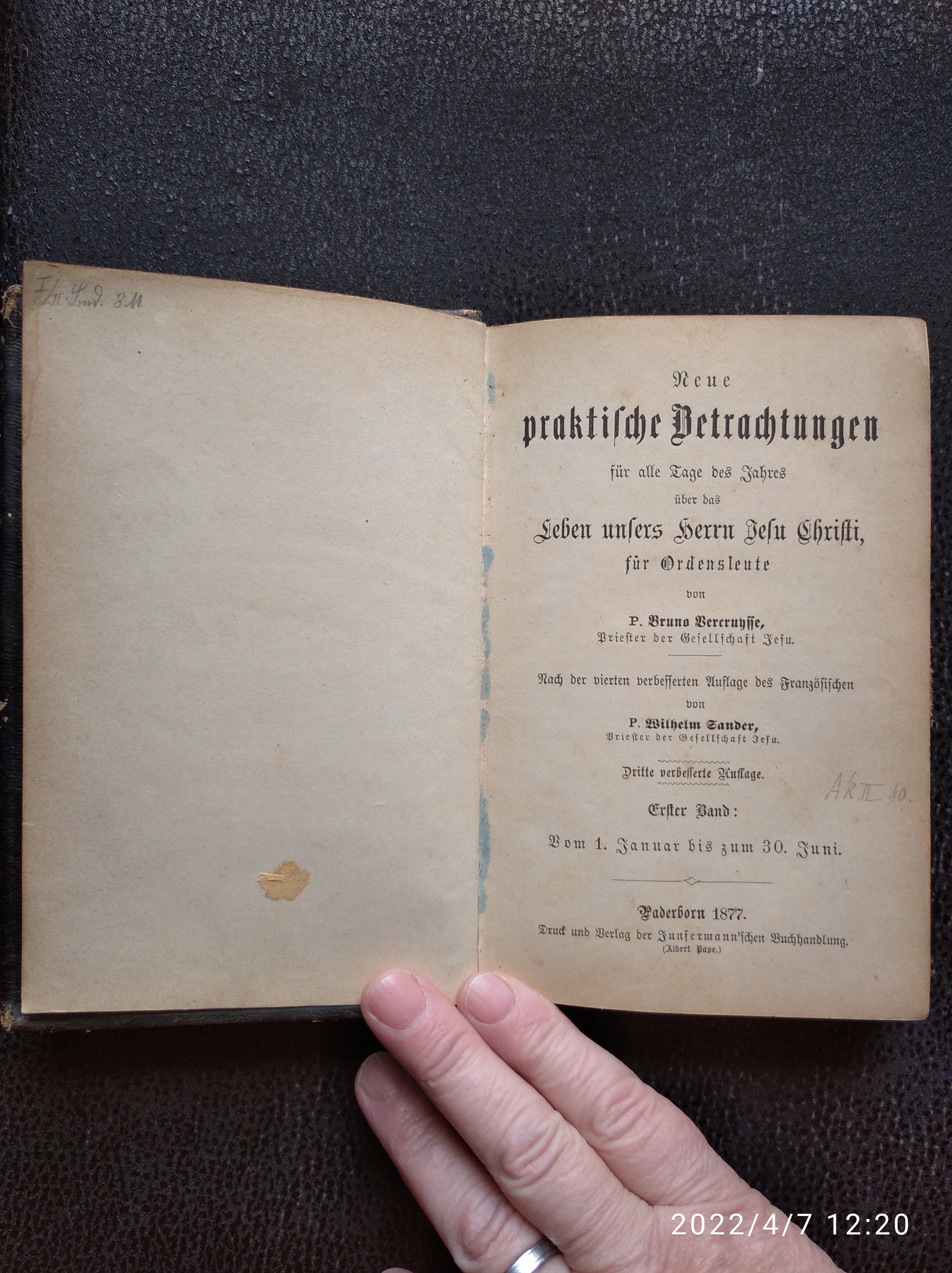 Neue praktische Betrachtungen fur alle Tagedes Jahres