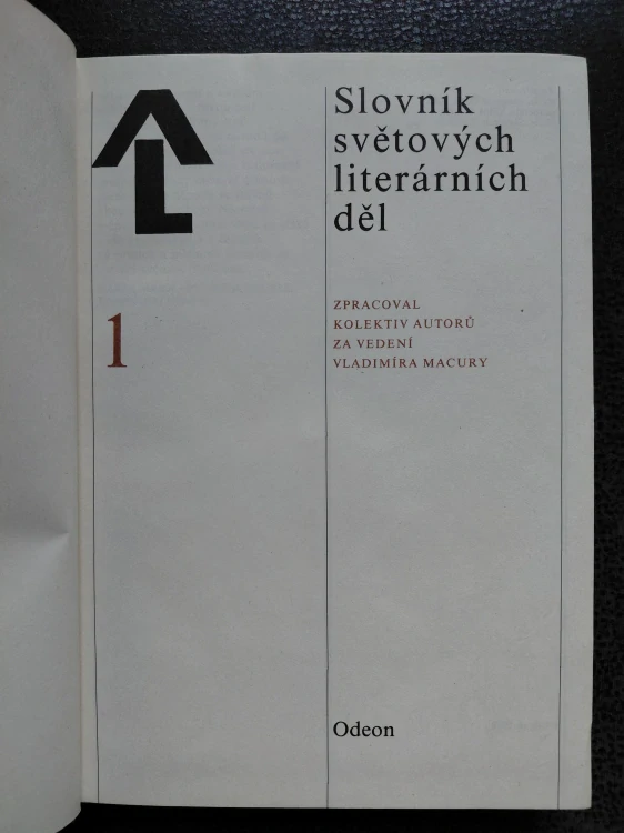 Slovník světových literárních děl - kolektiv