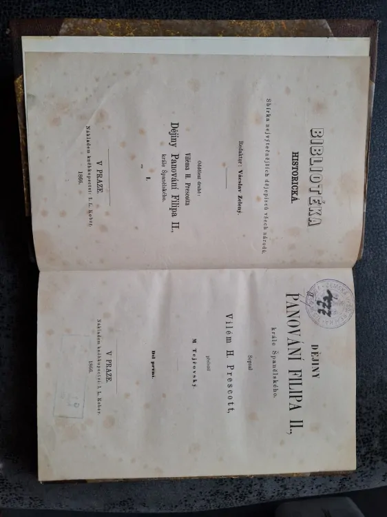 Dějiny panování Filipa II., krále Španělského - Vilém H. Prescott