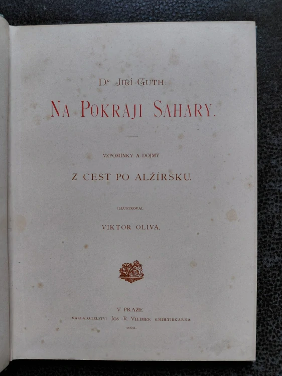 Na pokraji Sahary - Jiří Guth
