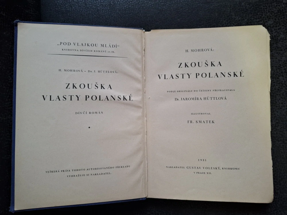 Zkouška Vlasty Polanské - B. Mohrová