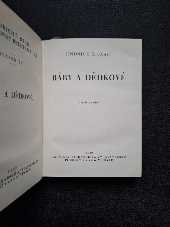 Báby a dědkové - Jindřich Š. Baar