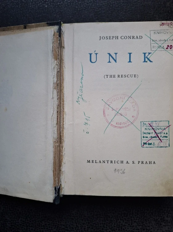 Únik - Joseph Conrad