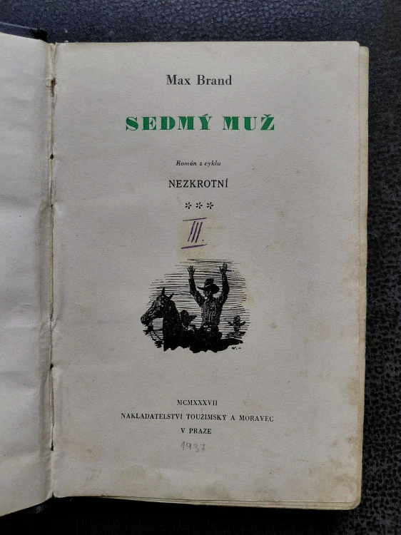 Sedmý muž - Max Brand