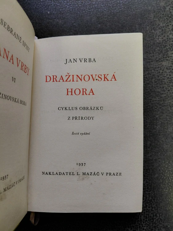 Dražinovská hora - Jan Vrba