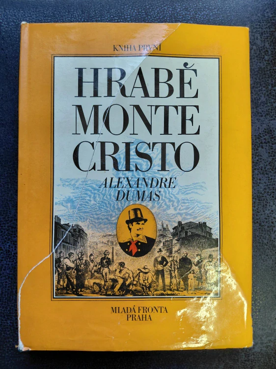 Hrabě Monte Christo  kniha první a druhá -- Alexadre Dumas -