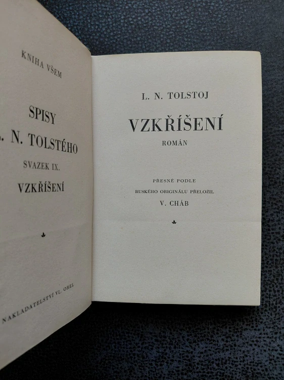Vzkříšení - L.N. Tolstoj