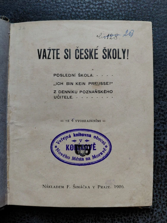 Važte si české školy - z denníků poznaňského učitele