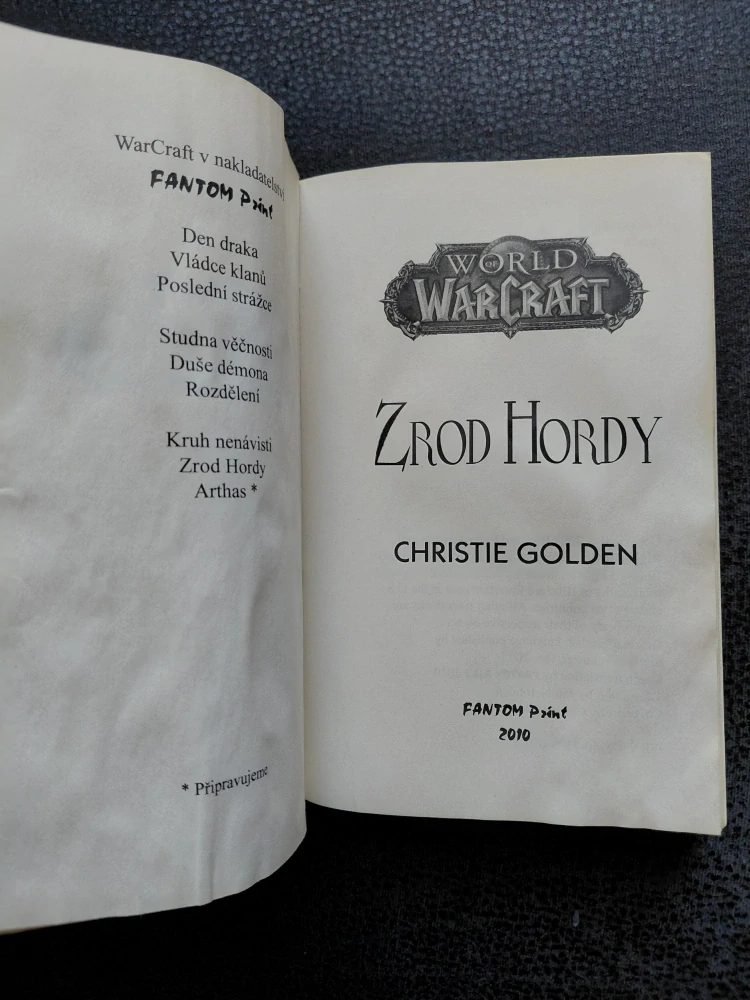 World WarCraft Zrod hordy - Christie Golden