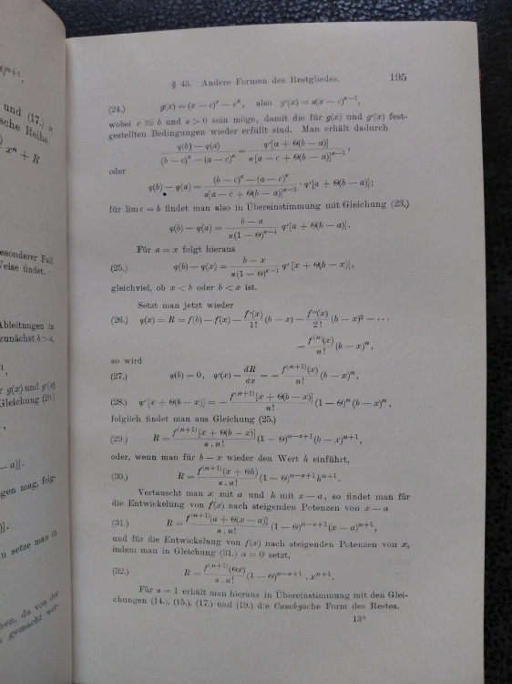 Grundriss der Differential-und Integral-Rechnung - I. Teil: Differential-Rechnung - Dr. Ludwig Kiepert