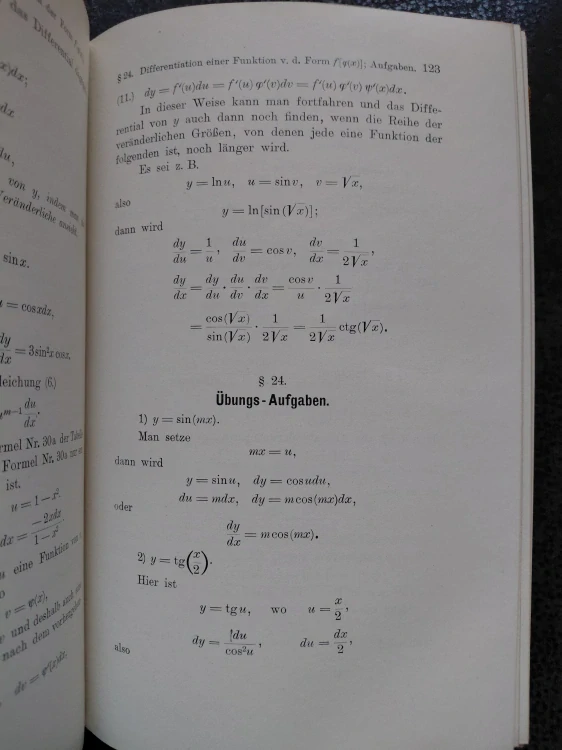 Grundriss der Differential-und Integral-Rechnung - I. Teil: Differential-Rechnung - Dr. Ludwig Kiepert