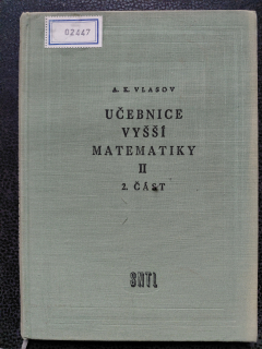 Učebnice vyšší matematiky II - Vlasov