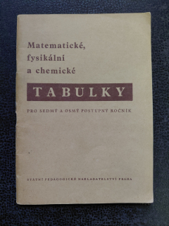 Matematické, fysikální a chemické tabulky - kolektiv