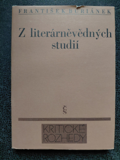 Z literárněvědných studií - Buriánek František