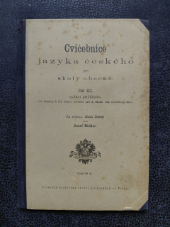 Cvičebnice jazyka českeho pro školy obecné - Muller Josef