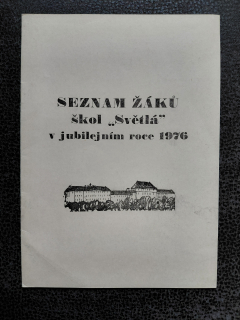 Seznam žáků škol "Světlá" v jubilejním roce 1976