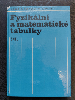 Fyzikální a matematické tabulky - J. Brož, V. Roskovec, M. Valouch
