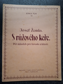 S růžového keře - Josef Žemla