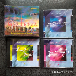 CD Mysterja - Jon Vangelis Jean M. Jarre, Alan P. Project