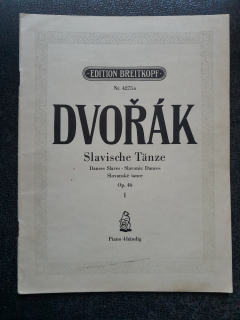 Slavische Tänze - Slovanské tance - Dvořák