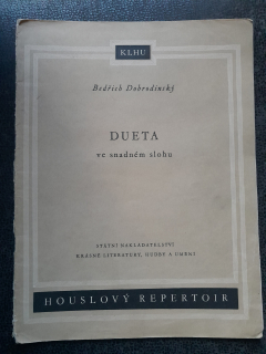 Dueta ve snadném slohu - Bedřich Dobrotinský