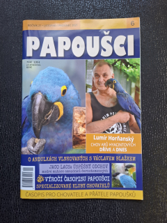 Papoušci - časopis ročník 2021 listopad/prosinec