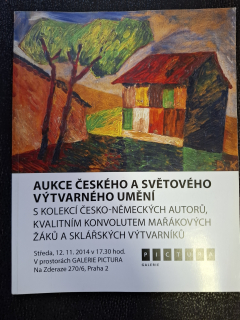 Aukce českého a světového výtvarného umění