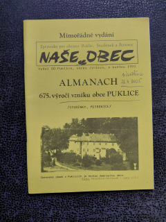 Naše obec -Almanach 675. výročí vzniku obce Puklice