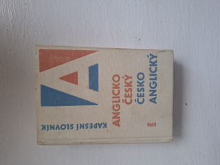 Anglicko-český kapesní slovník