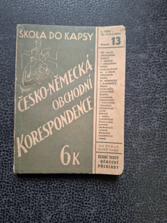 Škola do kapsy česko-německá obchodní korespondence 6K