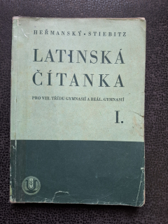 Latinská čítanka pro VIII. třídu gymsasií - Heřmanský, Stiebitz 