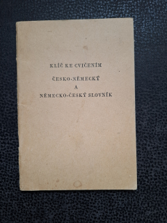Klíč ke cvičením česko-německý slovník