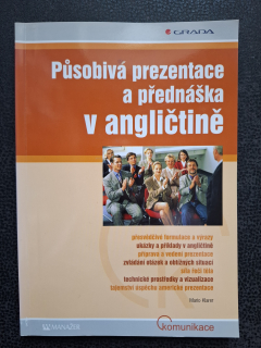 Působivá prezentace a přednáška v angličtině - Mario Klarer