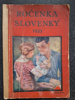 Ročenka slovenky 1933