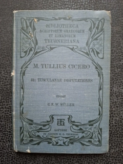 Tusculanarum disputationum - M. Tullii Ciceronis