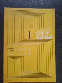 Světová literatura 1972 -  1 díl
