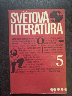 Světová literatura 1968 -  5 díl