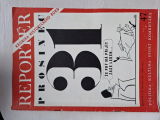 Reportér - Kronika historického roku  - Ročník III. - 25.12. 1968 - číslo. 47