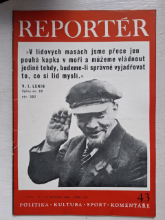 Reportér - roč. III. - 6-13.11. 1968 - č. 43