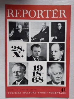 Reportér - roč. III. - 23-30.10. 1968 - č. 41