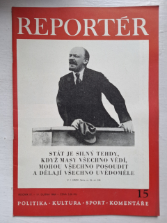 Reportér - roč. IV. - 17.4. 1969 - č. 15