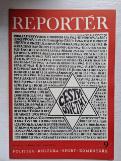Reportér - roč. IV. - 6.3. 1969 - č. 9