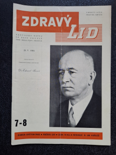 Zdraví lid - duben-květen 1946 -  roč. XXV - č. 7-8