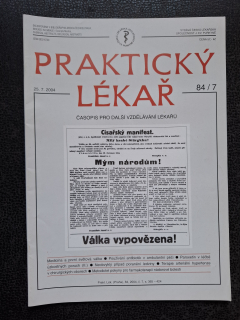 Praktický lékař - časopis pro další vzdělání lékařů - 84/7 - 25.7. 2004