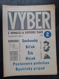 Výber z domácej a svetovej tlače - 17.1. 1969 ročník. II.